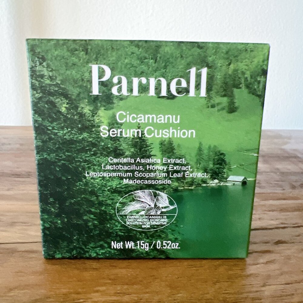 Parnell Cicamanu Serum Cushion - Hydrating Foundation - 27C Cool Petal